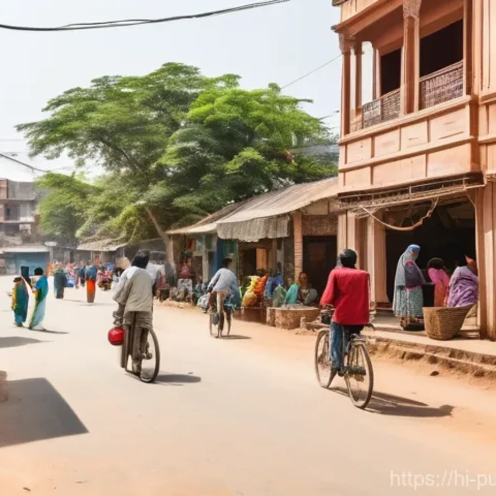 정책 분석 및 정책 평가 - ** A bustling, sun-drenched street scene showcasing the positive impact of a successful government i...